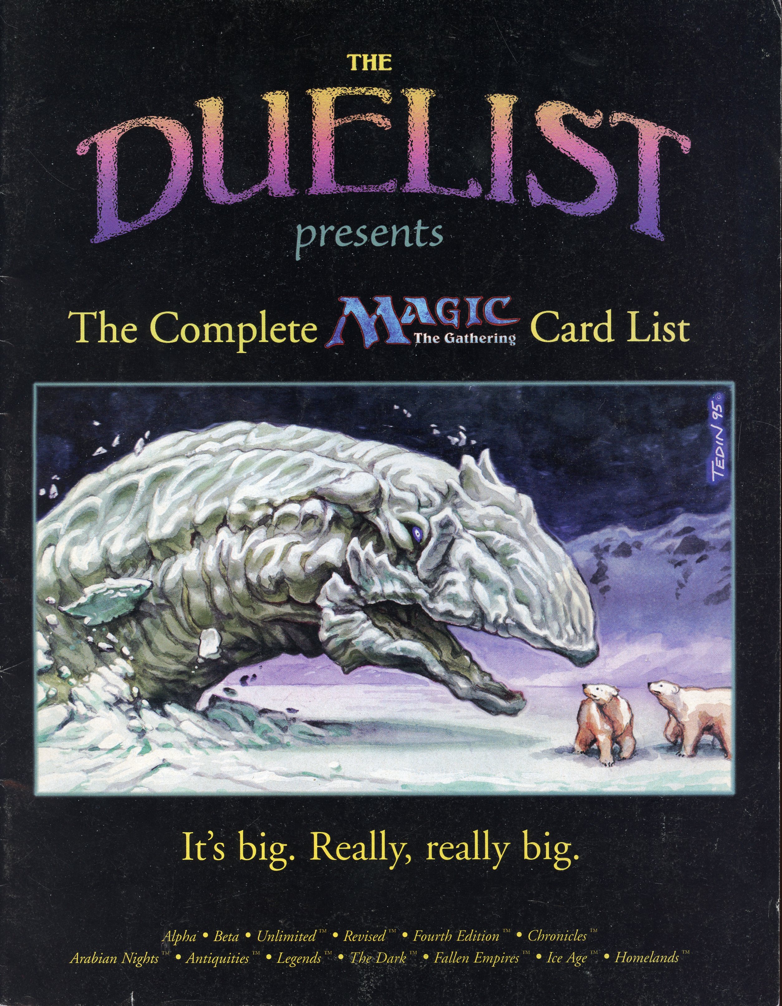 The Duelist Presents The Complete Magic: The Gathering Card List
