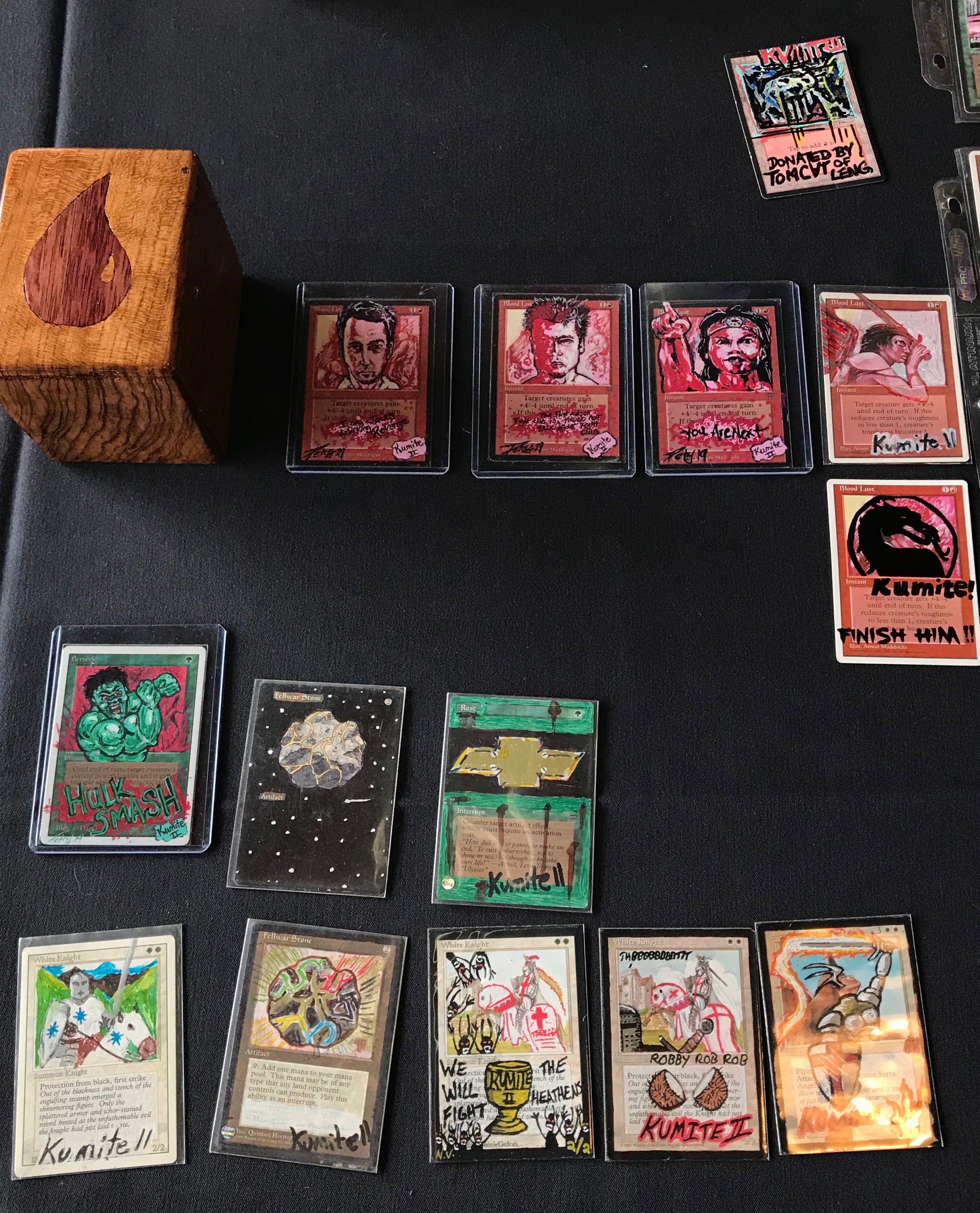 *More Kumite! II altered prizes*