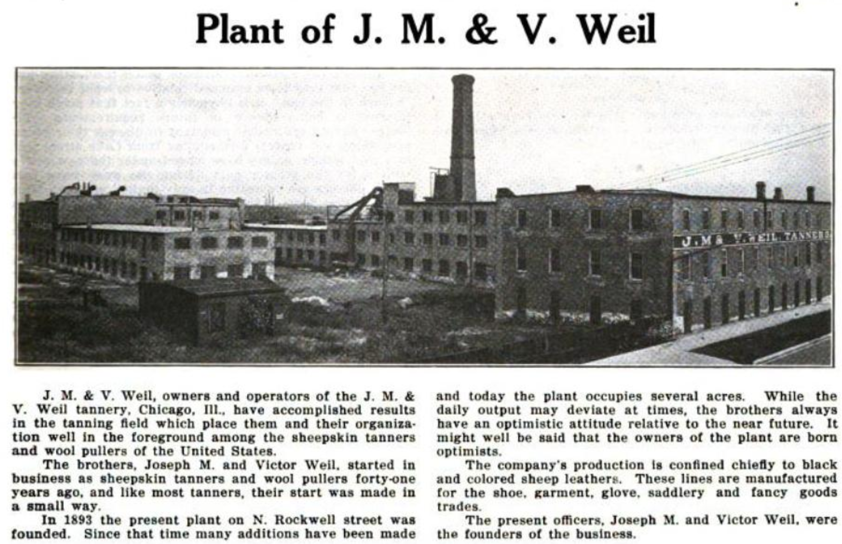 *The site where Metropolitan Brewing now sits, circa 1922*